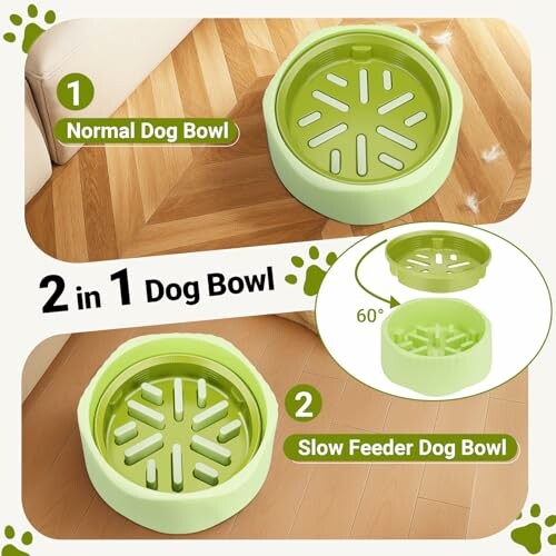 Bol pour chien avec fonction d'alimentation lente