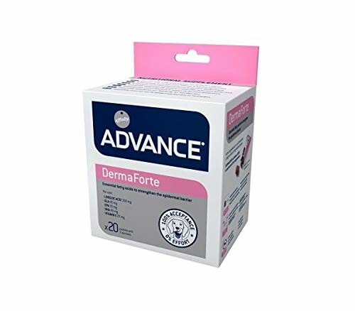 Emballage du produit Advance DermaForte avec 20 sachets.
