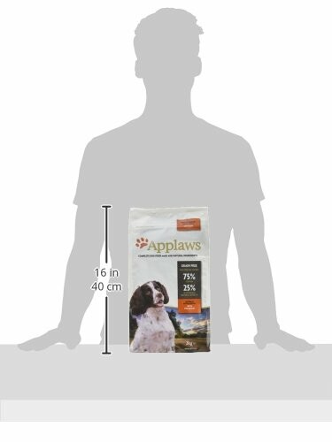 Sac de nourriture pour chien Applaws sur une table