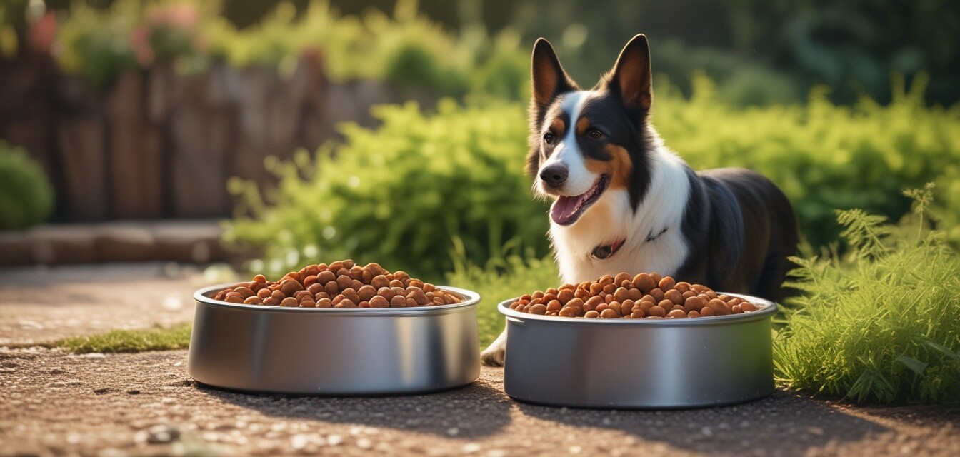 Aliments biologiques pour chiens sensibles