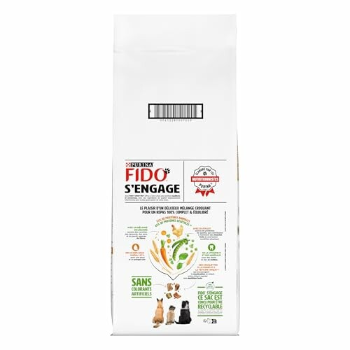 Sac de nourriture pour chiens Fido