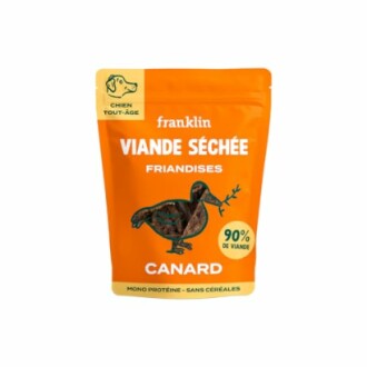 Friandises pour chiens à la viande séchée de canard